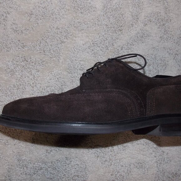 SUITSUPPLY Men Formal Shoes Brown Suede Low-Top Laced Suede Formal main image 15